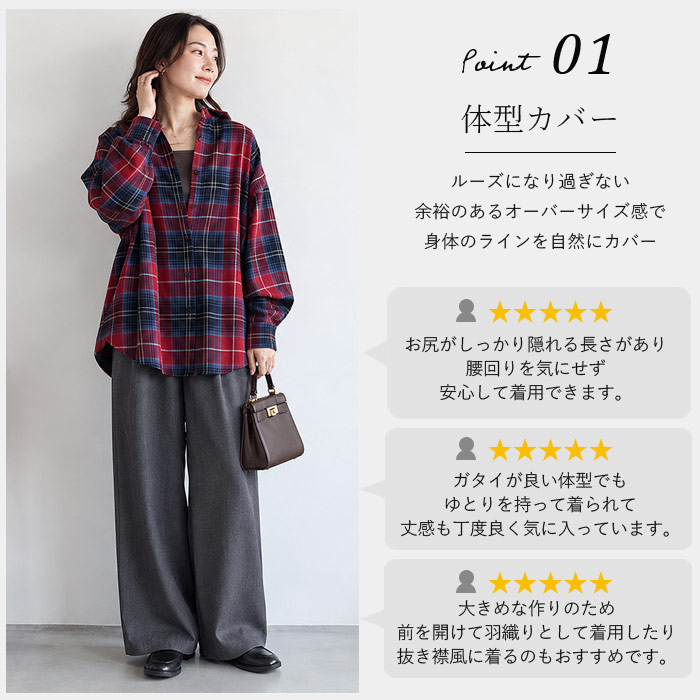 uricca（ウリッカ） チェック 柄 シャツ トップス レディース ブラウス