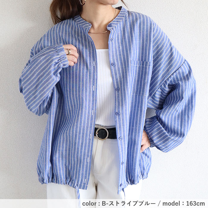 2691円 クーポンで★ ブラウス シャツ トップス レディース 長袖 前開き 春 秋 冬 黒 白 おしゃれ かわいい 大きいサイズ [郵2]^v181^爆買 | uricca | 37