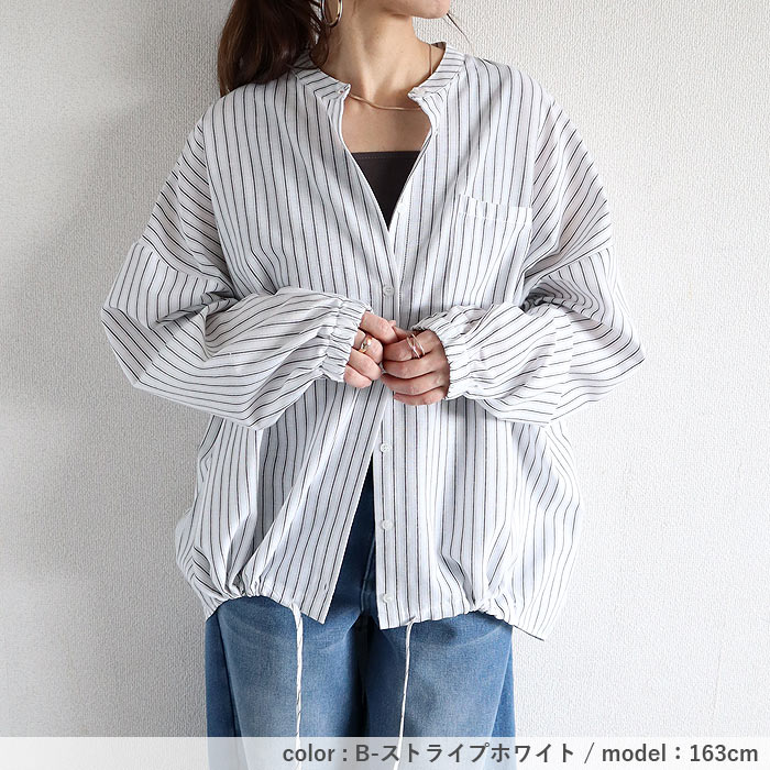 2691円 クーポンで★ ブラウス シャツ トップス レディース 長袖 前開き 春 秋 冬 黒 白 おしゃれ かわいい 大きいサイズ [郵2]^v181^爆買 | uricca | 38