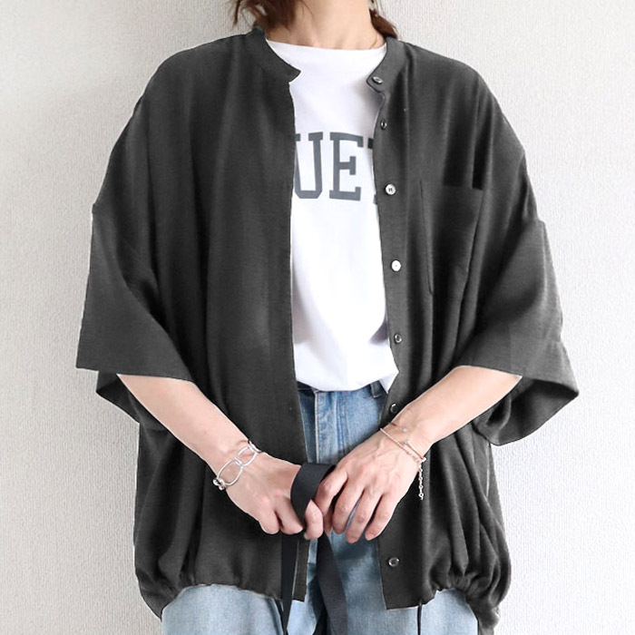 【別倉庫からの配送】 uricca 「2392円 期間限定クーポンで」 シャツ ブラウス シャツ/ブラウス(長袖/七分)