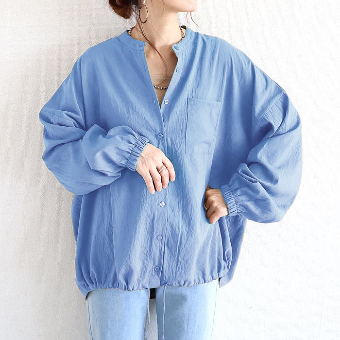 2952円 クーポンで！ ストライプ ブラウス シャツ レディース トップス 紫外線対策 羽織 長袖 前開き 春 秋 黒 白 おしゃれ 体型カバー ^v181^ | uricca | 09