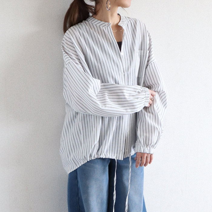 2691円 クーポンで★ ブラウス シャツ トップス レディース 長袖 前開き 春 秋 冬 黒 白 おしゃれ かわいい 大きいサイズ [郵2]^v181^爆買 | uricca | 18