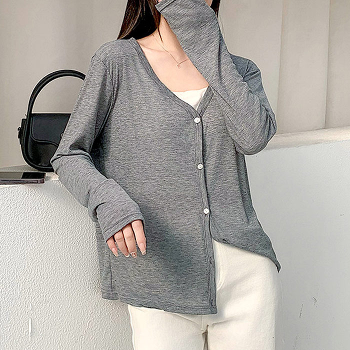 1076円 クーポンで！ カーディガン レディース 長袖 春 夏 秋 冬 白 黒 薄手 シアー 紫外線 UVカット 軽量 かわいい きれいめ 上着 [郵1.5]^v187^爆買 | uricca | 03