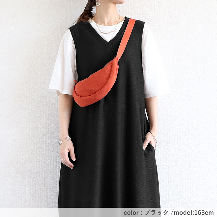 ワンピース レディース ノースリーブ フレア マキシ丈 エンボス 体系カバー 黒 春 夏 おしゃれ カジュアル ^w733^ | uricca | 22