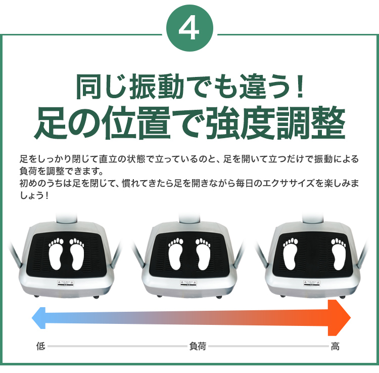 ブルブル振動マシン 体幹トレーニング 高齢者 安心 手すり クレイジー