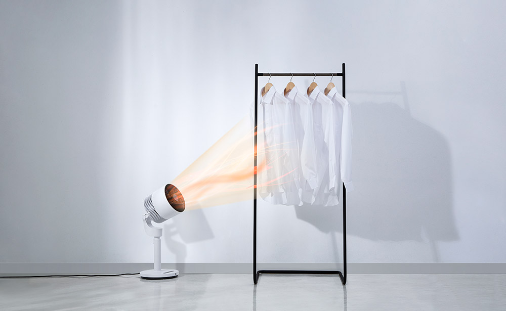 THREEUP（スリーアップ） 衣類乾燥機能付 3Dデュアル サーキュレーター