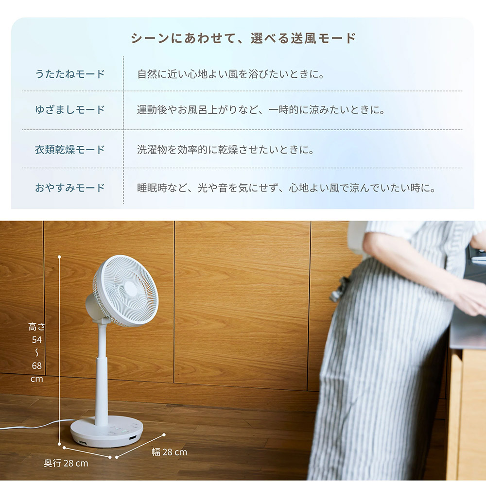 サーキュレーター　扇風機　リビング　ホワイト Amazon | 【2023新登場&年中活躍】サーキュレーター 扇風機 兼用