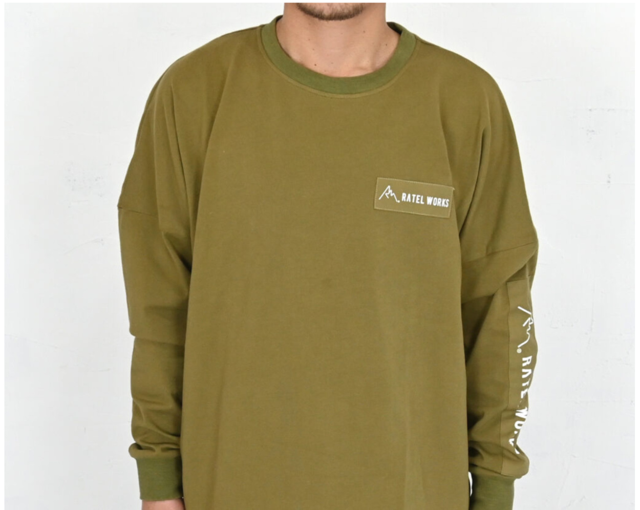 Long sleeve box logo tee（ロングスリーブボックスロゴティー