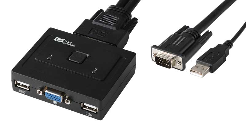 RATOC Systems（ラトックシステム） USB接続 DVI Audio対応 (PC2台用