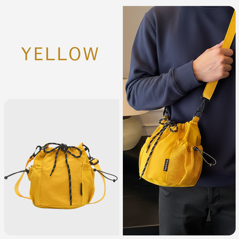 （全10色） ショルダーバッグ レディース メンズ バッグ 小さめ ナイロン 耐水 ポシェット 可愛い アウトドア サコッシュ 軽量 斜めがけ 巾着 多収納 | RATOM | 04
