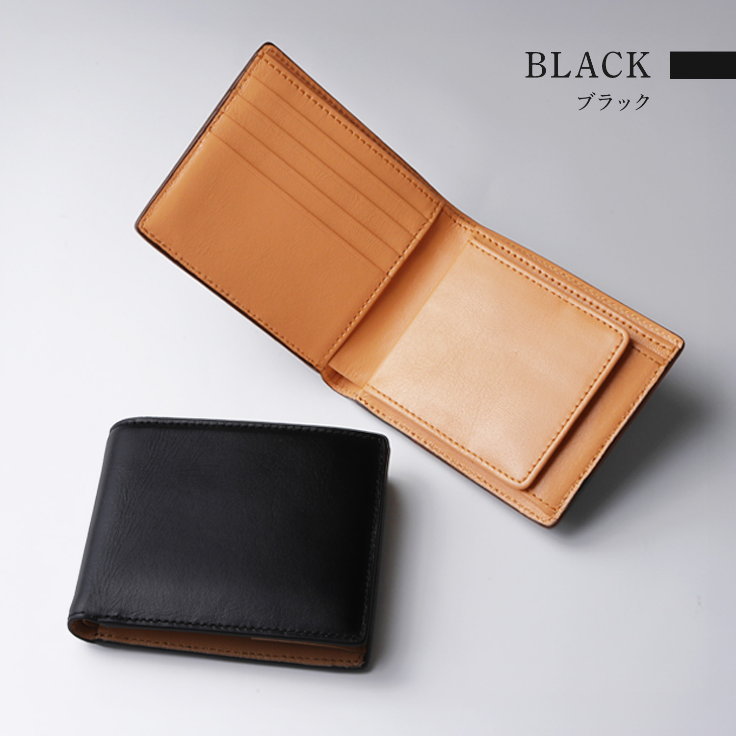 ハ*ラ様 緑長財布 本革 ブライドルレザー メンズ ヌメ革 ロングウォレット