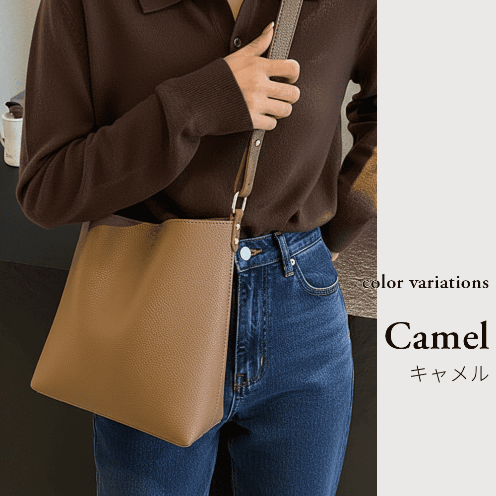 （ポーチ付き） ショルダーバッグ レディース トートバッグ 2way 斜めがけ 軽量 縦型 大容量 仕事用 自立 ビジネスバッグ 旅行 革 バッグ カバン 収納 | RATOM | 03