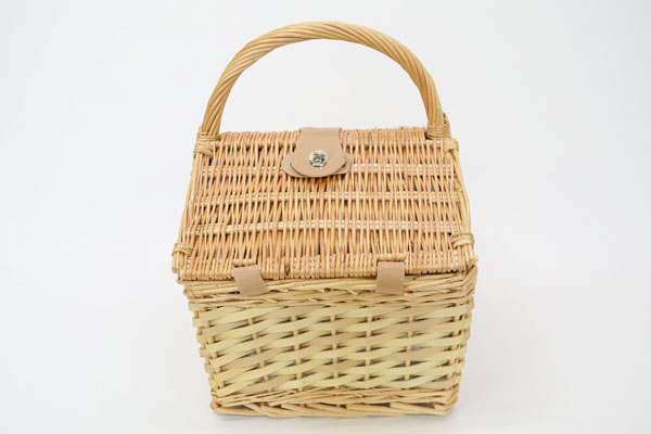 ライトオープンアップ 柳 ピクニックバスケット 三角屋根