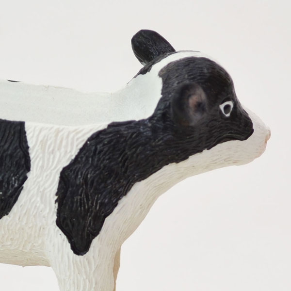 レジンミニチュアポット うし 牛 ウシ ミニ鉢 プランター : ラタン