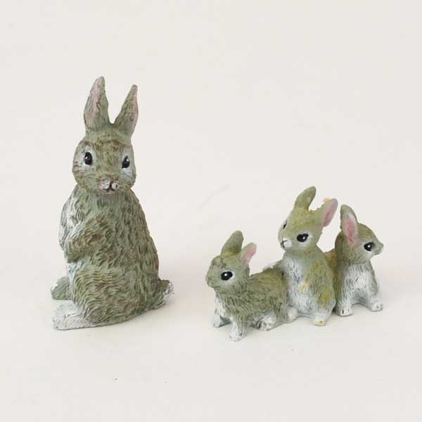 エクステリア・ガーデニング:動物置物・アニマルオブジェ:ウサギ・うさぎ