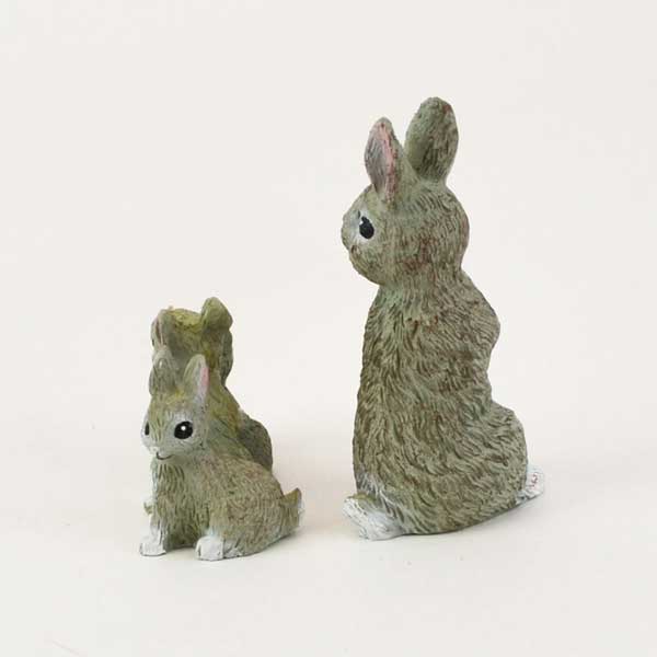 エクステリア・ガーデニング:動物置物・アニマルオブジェ:ウサギ・うさぎ