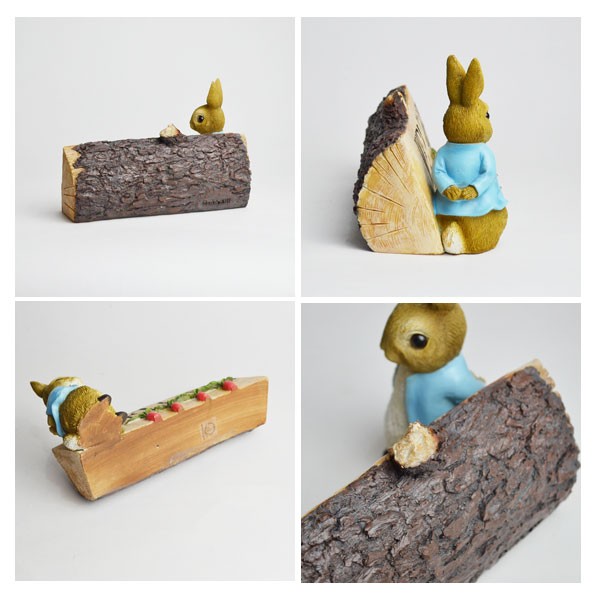 ピーターラビット ラディッシュ ウェルカム スタンド 置物 : ラタン