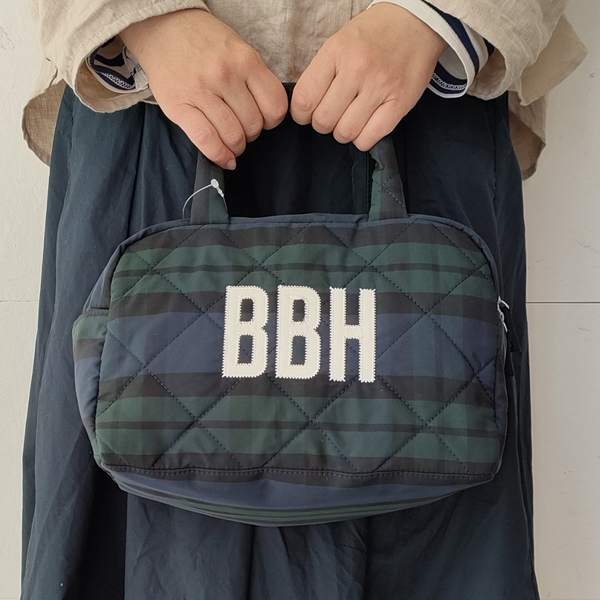 TOSSDICE / BamBooks the Heritage BBH キルティングミニボストン
