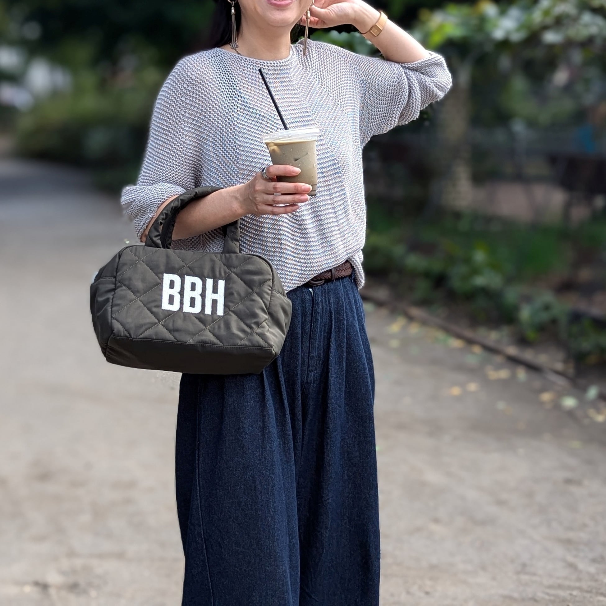 TOSSDICE / BamBooks the Heritage BBH キルティングミニボストン