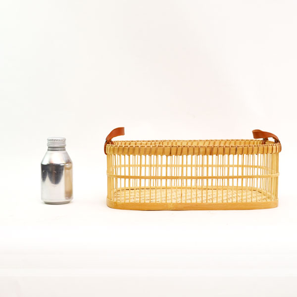 竹製脱衣かご S ランドリーバスケット バンブー 竹かご 籠 : ラタン