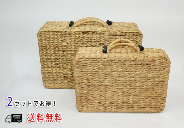 ウォーターヒヤシンストランクバスケット2セットS・L