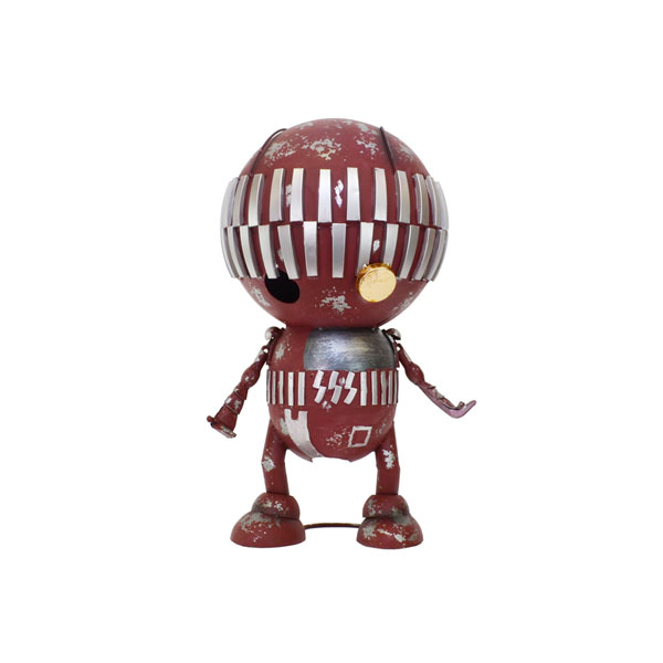 【ほぼ新品同様】ブリキロボット ロボタンク 鉄 オブジェ ヴィンテージ加工 ほぼ新品同様】ブリキロボット ロボタンク 鉄 オブジェ ヴィンテージ