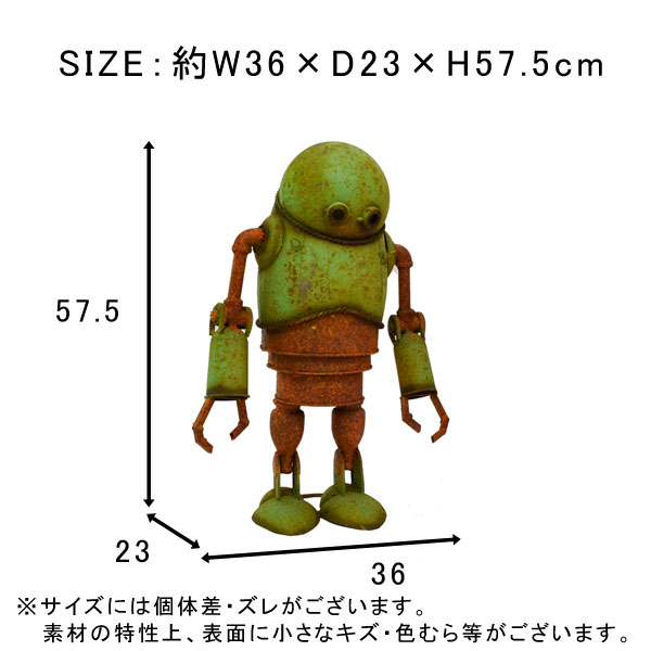錆びた 長靴 オブジェ 古道具 アンティーク 鉄かブリキ レトロ雑貨 ブリキ 錆びた風合いが味わいのある古いバケツ(R