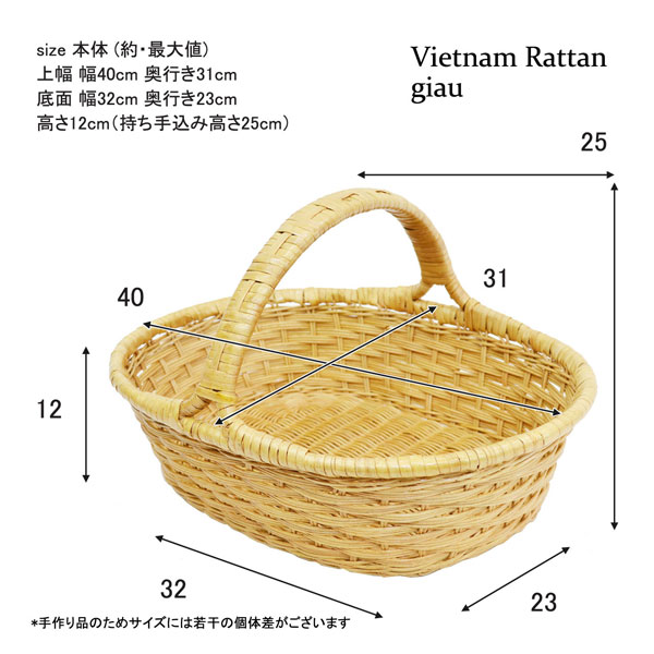 バスケット:ピクニックバスケット