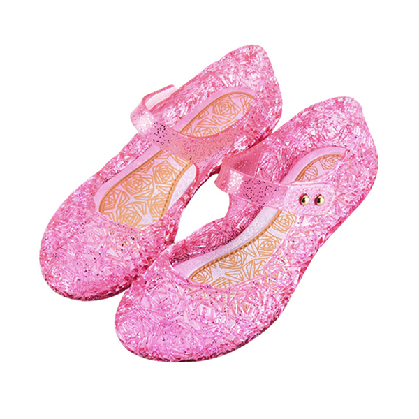 女の子 サンダル  即納  メッシュサンダル パンプス ラバー 靴 くつ シューズ 子供 キッズ  プリンセス お姫様 キラキラ  夏  プール 海 |  | 01