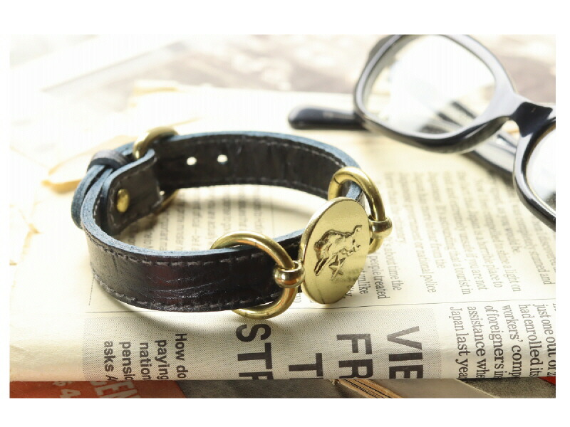 IL BISONTE（イルビゾンテ） ブレスレット ブラスコンチョブレスレット