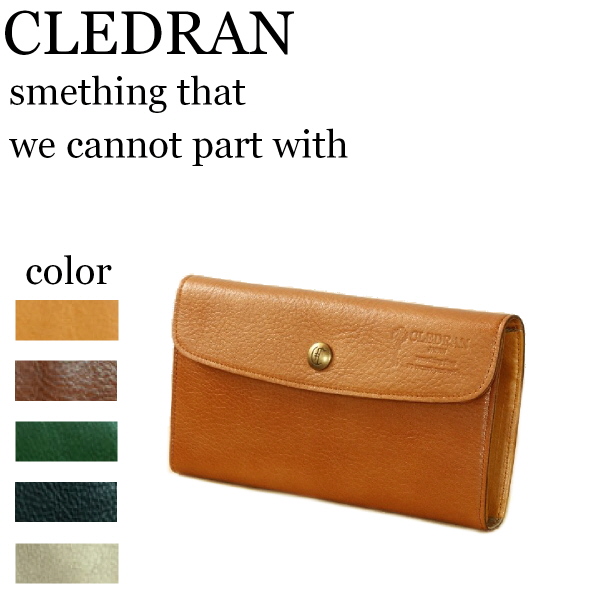 クレドラン　財布　 CLEDRAN　フラップレザーロングウォレット　LONG WALLET　（ 商品番号 CLC-1313 ）｜ray-g-cast｜02