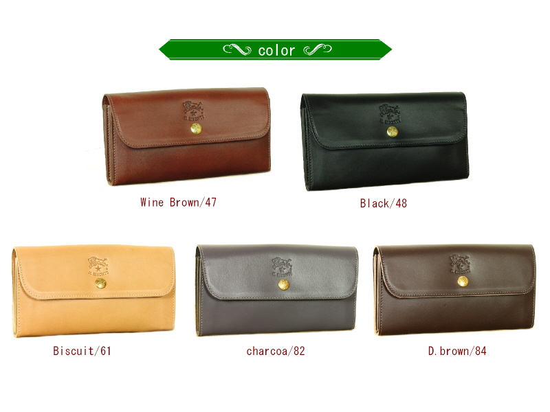 IL BISONTE（イルビゾンテ） 財布 ハーフフラップウォレット