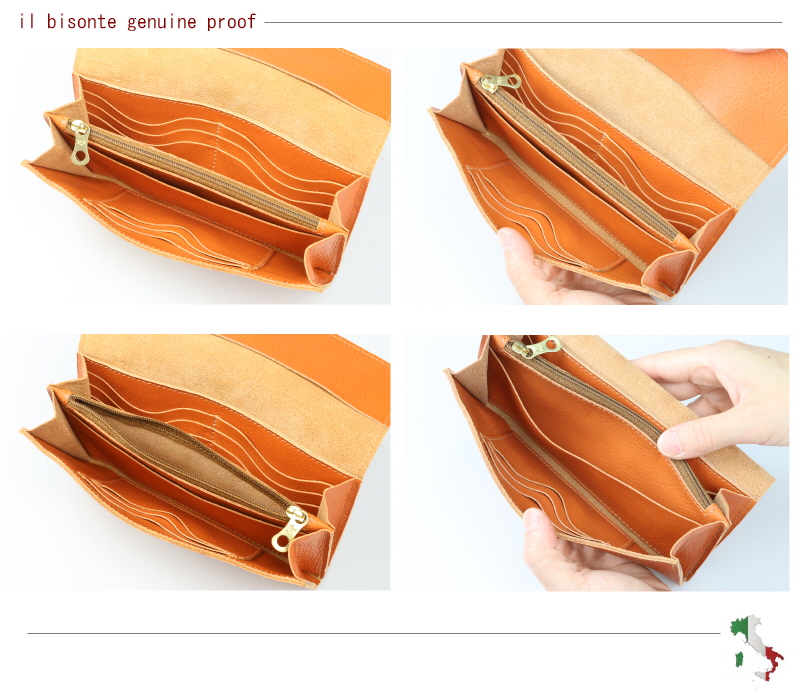 【現行 ギャランティカード付 美品】イルビゾンテ　ロングウォレット　キルティング 現行 ギャランティカード付 美品】イルビゾンテ ロングウォレット