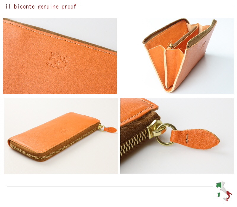 IL BISONTE（イルビゾンテ） 財布 IL BISONTE L型ロングウォレット 長