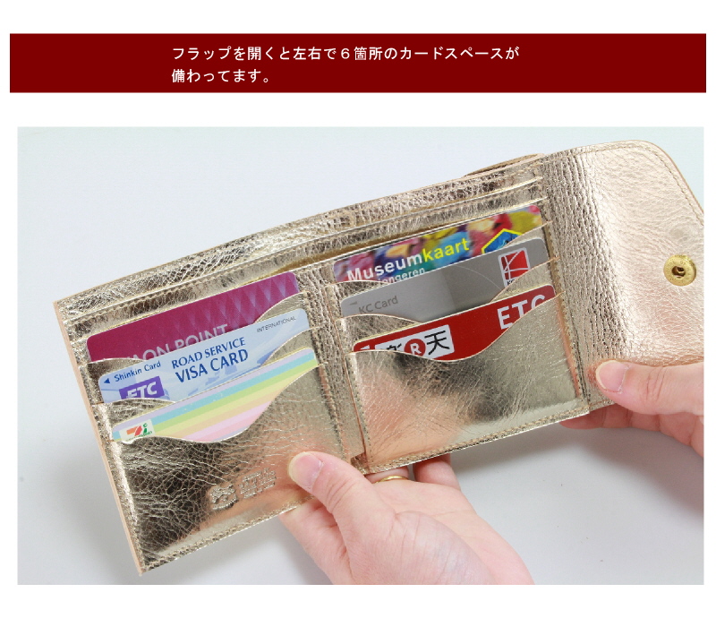 IL BISONTE イルビゾンテ 財布 ダブルフラップ ロングウォレット
