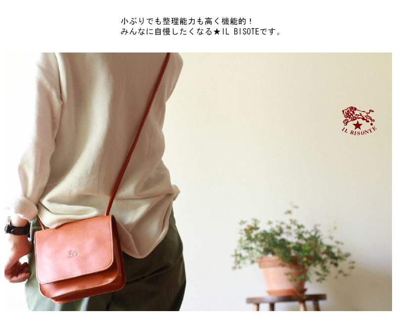 IL BISONTE イルビゾンテ バッグ フリーストラップ スター
