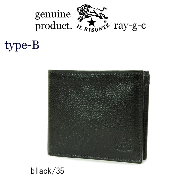 イルビゾンテ 財布 IL BISONTE 2つ折ウォレットType-B（仕切りつき