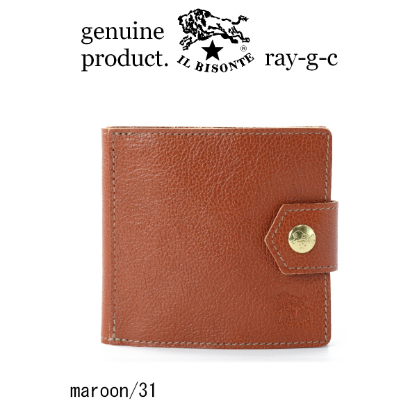 イルビゾンテ 財布 IL BISONTE 二つ折りスクエアウォレット（ poinntedベルト ） 二つ折り財布 54_1_ 54202310540 レディース  ( 商品番 号 IB-20-10540 )の画像