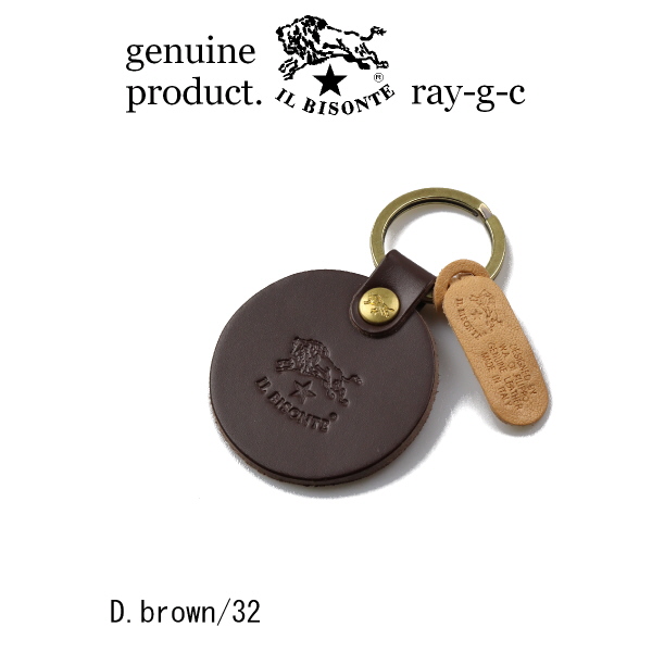 イルビゾンテ キーホルダー IL BISONTE イル ビゾンテ サークル レザータブ キーホルダー キーリング 54_1_ 54222309150  ( 商品番号 IB-22-09150 )｜ray-g-cast｜05