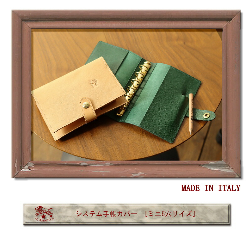 ファッションデザイナー 【sale】IL GREEN mini6 BISONTE☆システム