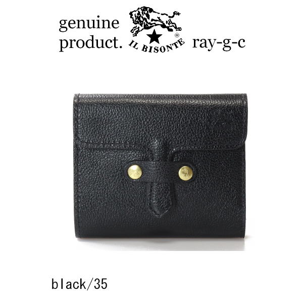 イルビゾンテ 財布 IL BISONTE 差込フラップ 二つ折り財布〔 縦型 〕  54_1_ 54242309541 メンズ レディース ( 商品番号 IB-24-09541 )の画像