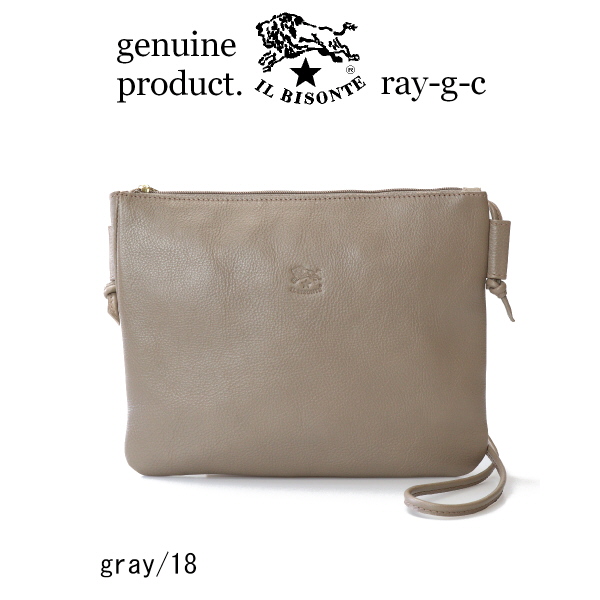 IL BISONTE（イルビゾンテ） バッグ フラット スクエア ショルダー