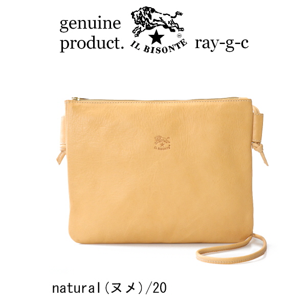 IL BISONTE（イルビゾンテ） バッグ フラット スクエア ショルダー