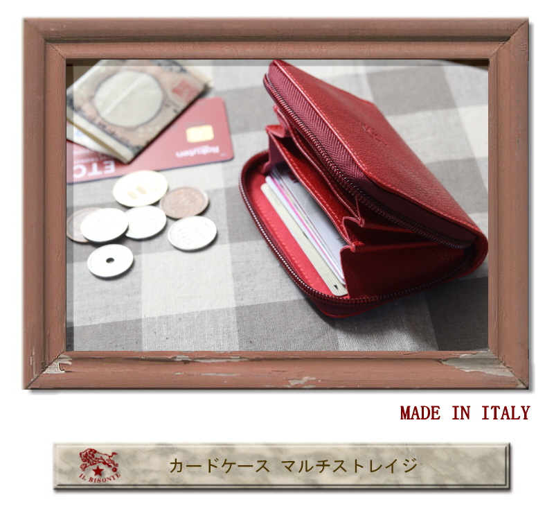 IL BISONTE(イルビゾンテ) カードケース マルチ ストレイジ〔 2025年 IL BISONTE(イルビゾンテ) カードケース マルチ ストレイジ〔 2025年