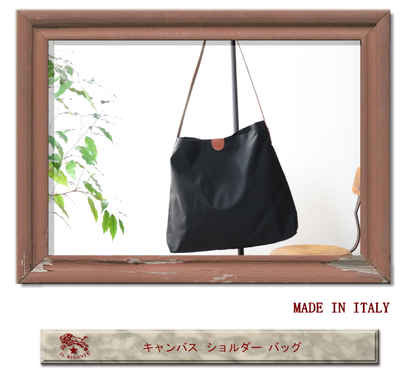 IL BISONTE（イルビゾンテ） バッグ キャンバス ショルダーバッグ
