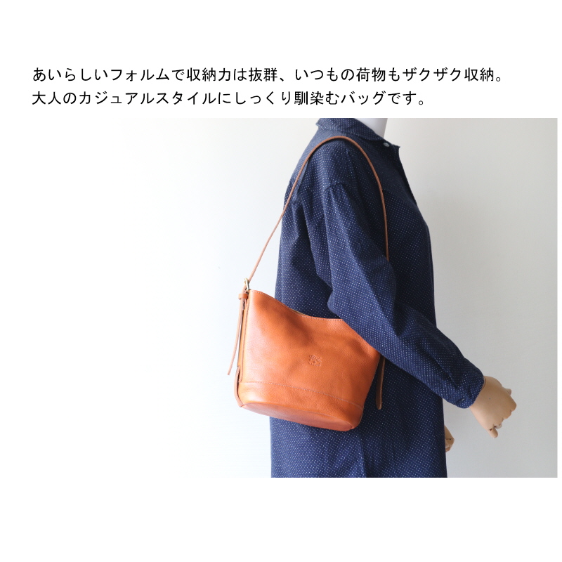 IL BISONTE（イルビゾンテ） バッグ スモールバケツ ショルダー バッグ