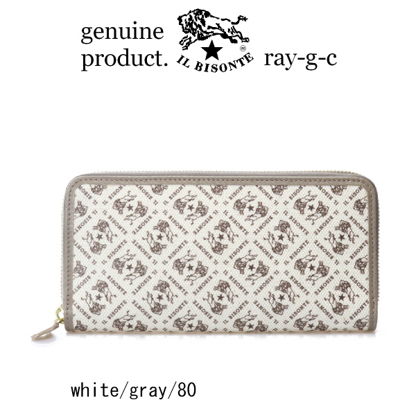 イルビゾンテ 財布 IL BISONTE モノグラム ロングジップウォレット 〔 2026年 新作 〕 長財布  54_1_ 54262305128 メンズ レディース  商品番号 IB-26-05128 )の画像