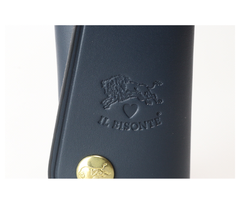 IL BISONTE（イルビゾンテ） キーケース スナップボタンキーケース