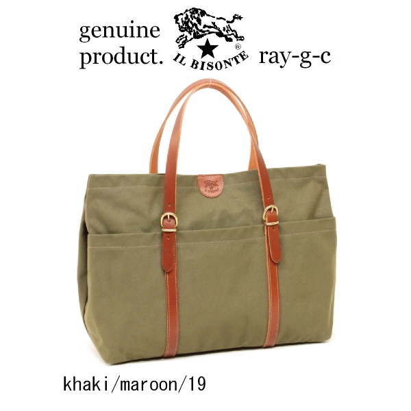 イルビゾンテ バッグ IL BISONTE キャンバストートバッグ 54_1_ 5432308120 メンズ レディース ( 商品番号 IB-3-08120 )の画像