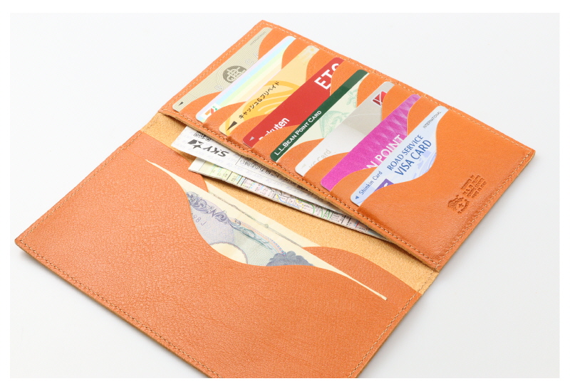 イルビゾンテ　長財布　ケース IL BISONTE（イルビゾンテ） 財布 スクエアロングウォレット（コイン